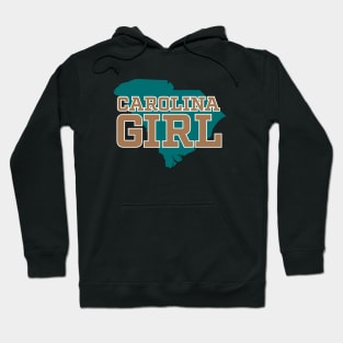 South Carolina Girl - Coastal Bronze Teal SC Hoodie